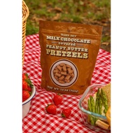 Trader Joe's Milk (1pc) ORGANIC Chocolate Covered Peanut Butter Pretzels 340g