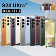 New Product S24 Ultra 4G/5G Ultra-thin Smartphone 6.8inch Full Screen Phone Memory 16GB+1TB Battery 