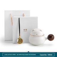 SANXUN | Tea Infuser Ceramic Cat Cup
