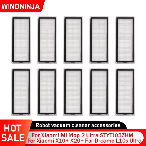 HEPA Filter For Xiaomi Mi Mop 2 Ultra Mijia STYTJ05ZHM X10+ X10 Plus X20+ X20 Plus For Dreame L10S U