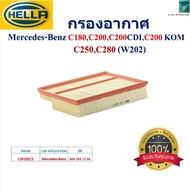 HELLA Air Filter Mercedes-Benz C180 C200 C200 CDI C200 KOM C250 C280 (W202) HA2226