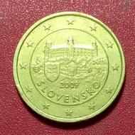 koin Slovakia 50 Euro Cent 2009-2022