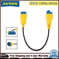 Autool BENZ 38Pin เป็น 16Pin OBD2 สายเคเบิลต่อขยาย ตัวผู้ เป็นตัวเมีย สําหรับเครื่องยนต์รถยนต์ ELM32