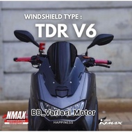 Visor or Windshield Model TDR V6 3MM Thickness Nmax Old 2015-2019 & Nmax New 2020-2022 BnB_VM