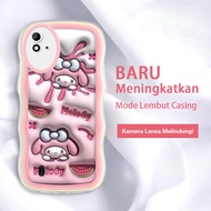 HP Jasouwe Realme 2 Pro Narzo 20 30 30A 20A 50 Pro 50i 50A Latest Q5Prime casing 3D Cartoon Melody P