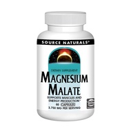 Source Naturals Magnesium Malate 3750 mg per serving - for energy production - 120 Capsules - suppor