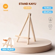 Wooden Easel Tripod Stand Wooden Canvas Stand Painting Frame 18x24CM