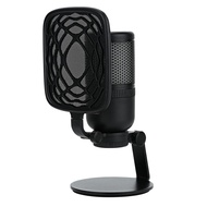 Asmuse Gaming PC USB Microphone, Podcast Condenser Mic with Boom Arm, Pop Filter, Mute Button for St