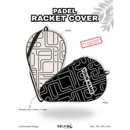 Padel Racket Cover Premium Padel Racket/ Custom Padel Racket/ - Takumiko