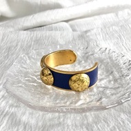 【 日本直送 名牌中古包 】CELINE 賽琳 手環 藍色 星球寶石 vintage 古董 85vn4y