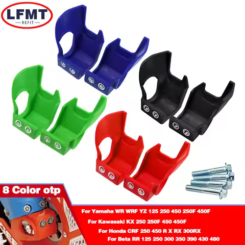 Motorcycle Front Lower Fork Leg Shoe Guard Protector For Yamaha WR250F WR450F YZ125 YZ250 YZ250F YZ4