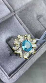 帕拉伊巴戒指  2.1克拉