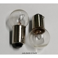 [2PCS]JOLLY BA9S G15X29 6V, 12V, 24V & 28V, 5W, 6W, 8W & 10W INDICATOR FILAMNET BULB-READY