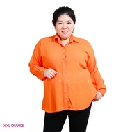 KEMEJA XXL WOMEN'S JUMBO SHIRT IN ORANGE