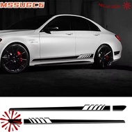 MSSUGYL Car Stickers, Self-adhesive PVC Car Side Body Decals, Waterproof Removable Car Accessories f