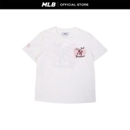 MLB เสื้อยืด ผู้หญิง WomenS Flower Graphic Comfortable Fit T-Shirts รุ่น 3FTSN0354 50IVS Ivory