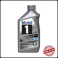 Mobil 1 / Mobil1 5W30 Fully Synthetic Engine Oil 1Qt 946mL ( Made in USA )