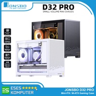 JONSBO D32 PRO Case | Mini-ITX m-ATX Type-C Gaming Case