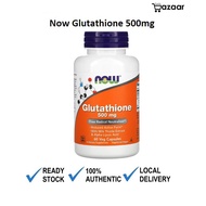 Now Foods Glutathione, 500mg (30 / 60 Veg Capsules)