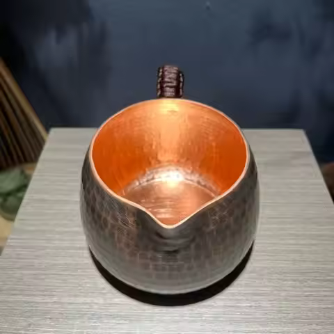 400ml handmade copper tea cup thickened water cup