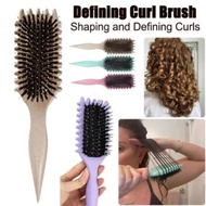 Bounce Curl Define Styling Brush Detangling Hair Brush Tangled Hair Comb Barber Styling Tool