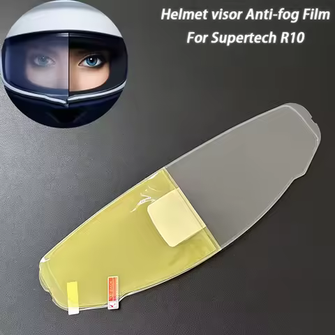 Motorcycle Helmet Anti Fog Film For Alpinestars Supertech R10 Visor Shield Fog Resistant