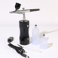0.3mm rechargeable airbrush compressor for cake decorating,make up 充氣氣泵噴槍 美容化妝蛋糕裝飾模型多用途