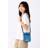 Genuine Chums x Hakuba Shoulder Bag Blue, compact style, fashionable crossbody Bag