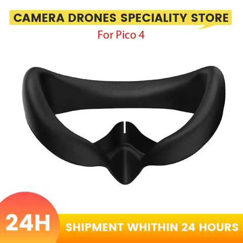 VR Eye Pad For Pico 4 Silicone Replacement Face Cover Protective Case Anti-Sweat Mask For Pico 4 VR 