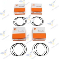4F V2203 2 4 Set Piston Rings For Kubota V2203t V2203e V2203b BOBCAT 7753 87Mm 2Hk*2*4,2.5Hk+2+5 2