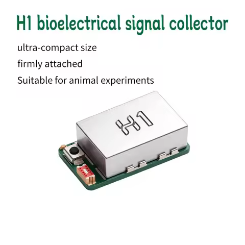 H1 EEG EMG Acquisition Module 24-Bit Bio-Signal Sensor for Mouse Animal Research with MATLAB Code Wi