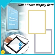 Poster Holder / Wall Stickers / Wall Sticker Brochure / Display Brochure / photo frame / Charter fra