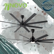 Regair Inovo Titanium 72 Kipas Siling Big Ceiling Fan 8 Blades Remote Control 72inch Fan Titanium72