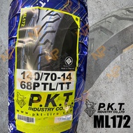 ยางนอก PKT TUBELESS ขอบ 12 13 14 ML172 (ไม่ใช้ยางใน)