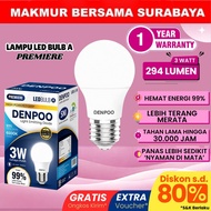 DENPOO PREMIERE LED BULB 3 WATT - 50 WATTa