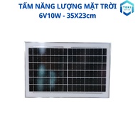 TẤM PIN NĂNG LƯỢNG MẶT TRỜI MONO 6V 10W 35x23cm - TEKI
