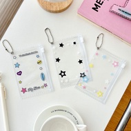 American Star Small Card Zipper Bag Card Holder Random Card Storage Card Holder Card Holder Gumei Ba