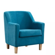 INTER HOME โซฟา 1 ที่นั่ง รุ่น SF-88 โซฟาสไตล์ญี่ปุ่น โซฟาน่ารัก เบาะผ้ากำมะหยี่เกาหลี นุ่มแน่นนั่งส