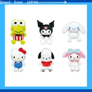 K-Company Sanrio Characters (Ashibura Series) Sitting Plush Kuromi SAA-ON-KU H16.6 x W12.7 x D9cm ,K
