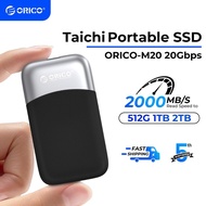 ORICO 1TB External SSD USB3.2 1000MB/s 2000MB/s Portable External hard drive M20