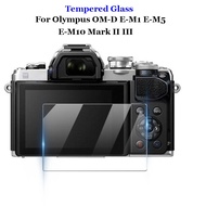 For Olympus OM-D E-M1 E-M5 E-M10 Mark IV II III Camera Anti Scrached Tempered Glass 9H 2.5D LCD Screen Protector Explosion-proof Film Toughened Guard