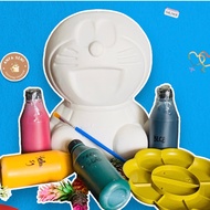 Doraemon Piggy Bank Coloring Package/Souvenir/Birthday Gift/Cute Piggy Bank/Large/Wholesale