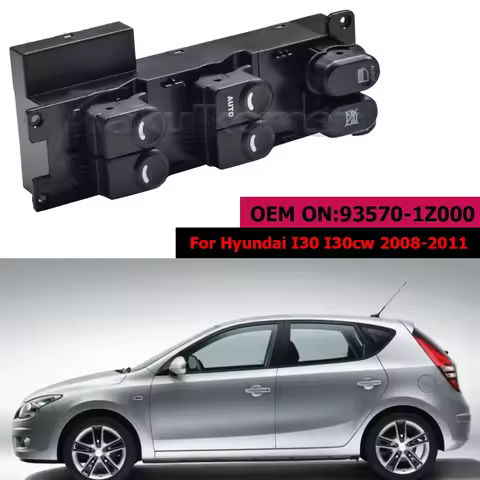 16 Pins Car Electric Power Master Window Control Switch Button 93570-1Z000 For Hyundai I30 I30cw 200