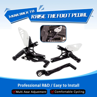 ที่ยกรถจักรยานยนต์สำหรับฮอนด้า CBR650R CB650R CBR650F CB650F 2014-2020แบบปรับได้ที่วางเท้าเกียร์โยงด