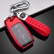 Borongwell Xe Thông Minh Bảo Vệ Từ Xa Vỏ Bọc Chìa Khóa Keyfob Bộ Vỏ Cho Mercedes Benz Amg 2016 2017