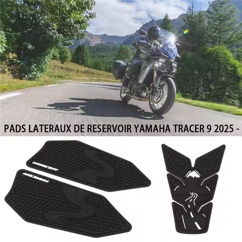 For YAMAHA tracer 9 TRACER9 TRACER 9 GT Y-AMT 2025 NEW Motorcycle tank Sticker pad Non-slip Side Fue