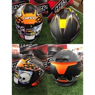 ✿HEVO MHR Graphics Design Open Face Helmet
