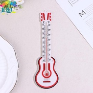 [H&L Dec] 1/3/5Pcs Plastic Guitar-Shaped Indoor Temperature Meter Wall Mounted High-Precision Outdoo