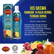 Jus Qaswa adalah produk kesihatan yang mengabungkan 14 Ramuan Raja Herba