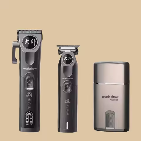 Madeshow M8f M9 M7 Professional Hair Clippers,Clippers for Barbers,Hair Machine for Barber 3200mAh 1